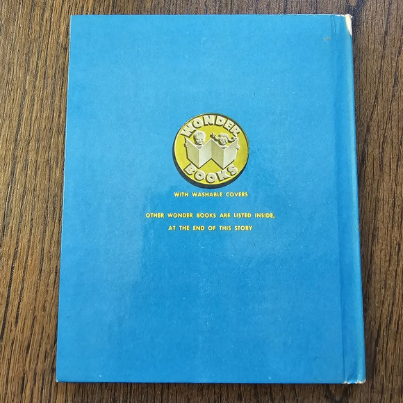 THE BRAVE LITTLE DUCK Vintage 1953 Wonder Books Fleur Conkling Yellow Duck - Picture 5 of 6
